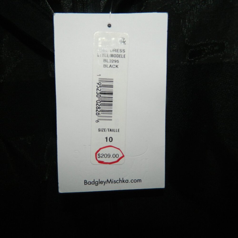 Belle Badgley Mischka Fit & Flare Party Dress Size 10 (CL BOX) - Picture 4 of 10